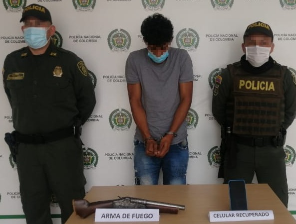 Imagen tomada de policía Nacional Fusagasugá