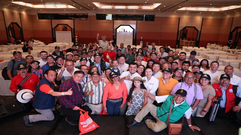 Imagen tomada de rendición de cuentas Girardot con periodistas