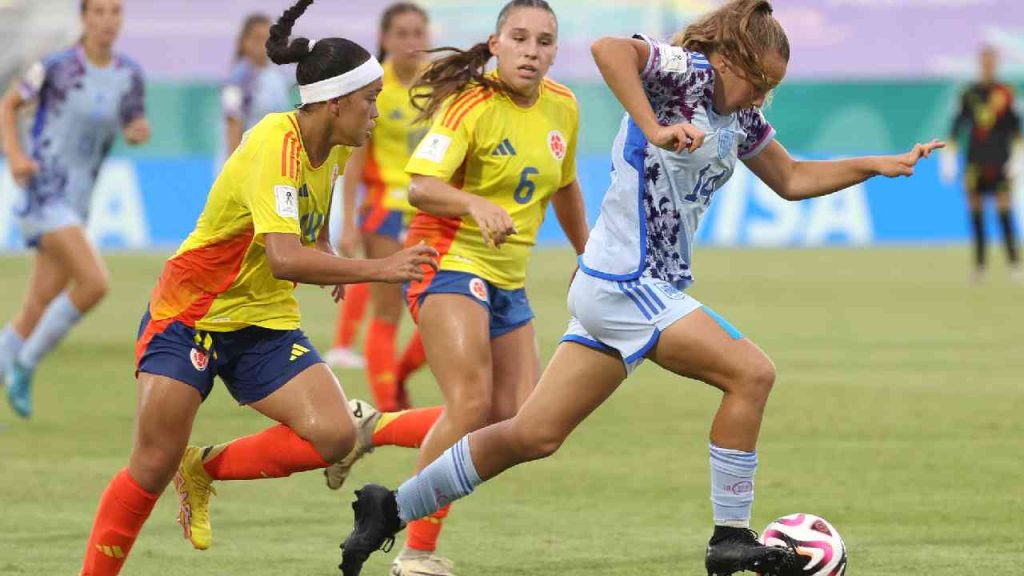 Colombia perdió con España y quedó fuera del Mundial femenino Sub-17
