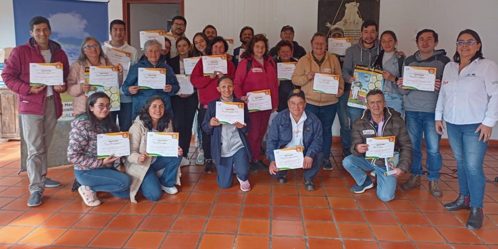 Capacitaron en agricultura sostenible