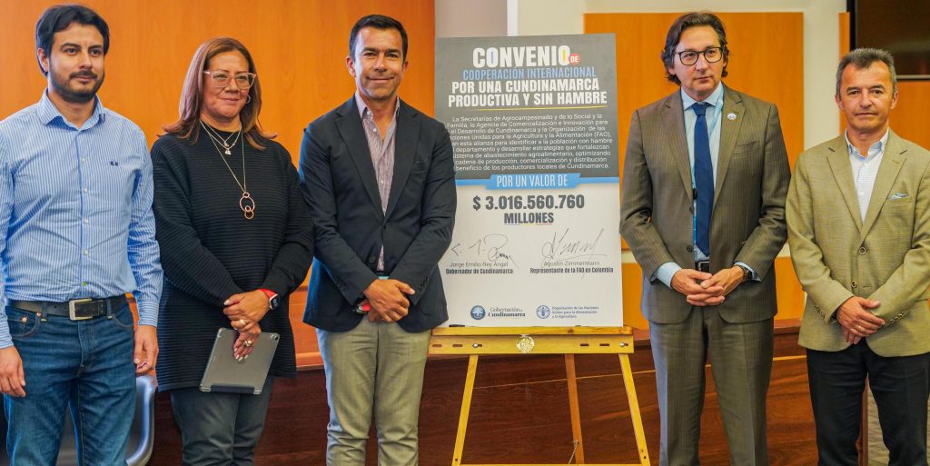 Cundinamarca invierte en un futuro sin hambre