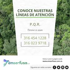 LOS PQRDS, canal importante de Emserfusa