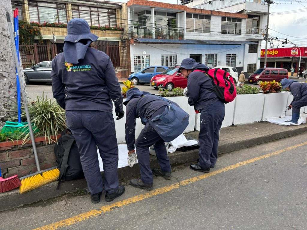 Embellecimiento de materas, una segunda fase deEmserfusa