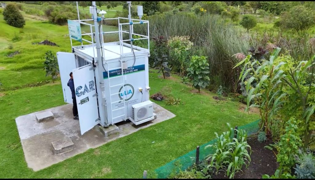 Particulas contaminantes en sector mochuelo.