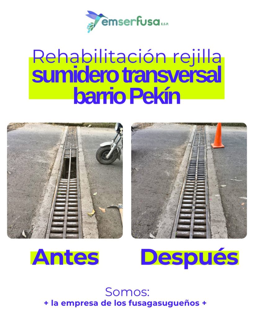 Emsrfusa realizando obras