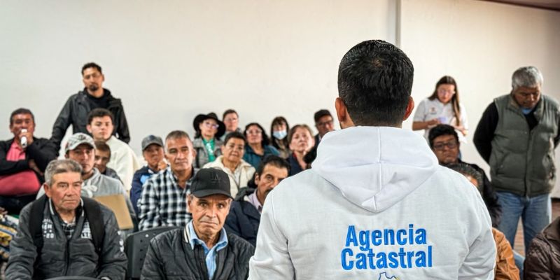 Gobernacion de Cundinmarca, atención catastral