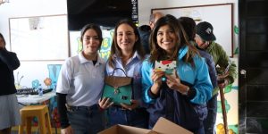Estudiantes de Suesca estrenan granja